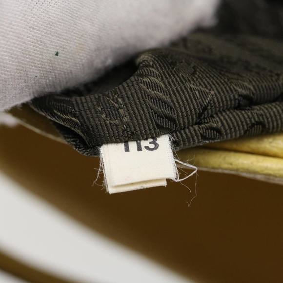 PRADA Hand Bag Leather Yellow Auth cl744 - Picture 11 of 16